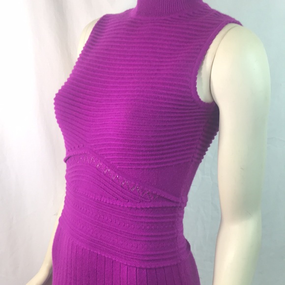Cynthia Steffe knit turtleneck dress in medium purple, size 2, EUC - Picture 9 of 10
